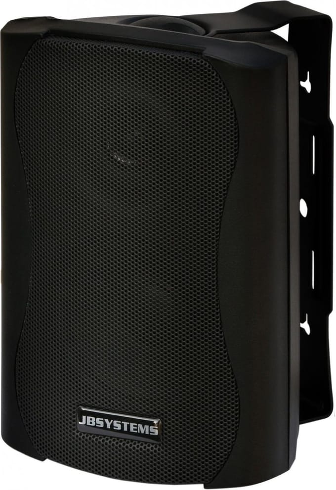 JB Systems K-30 - Compacte buitenluidspreker met muurbeugel 30W - Zwart