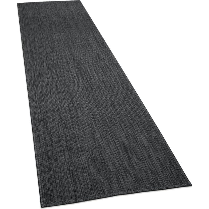 Binnen- en buitenkleed Venezia antraciet 80x250 cm