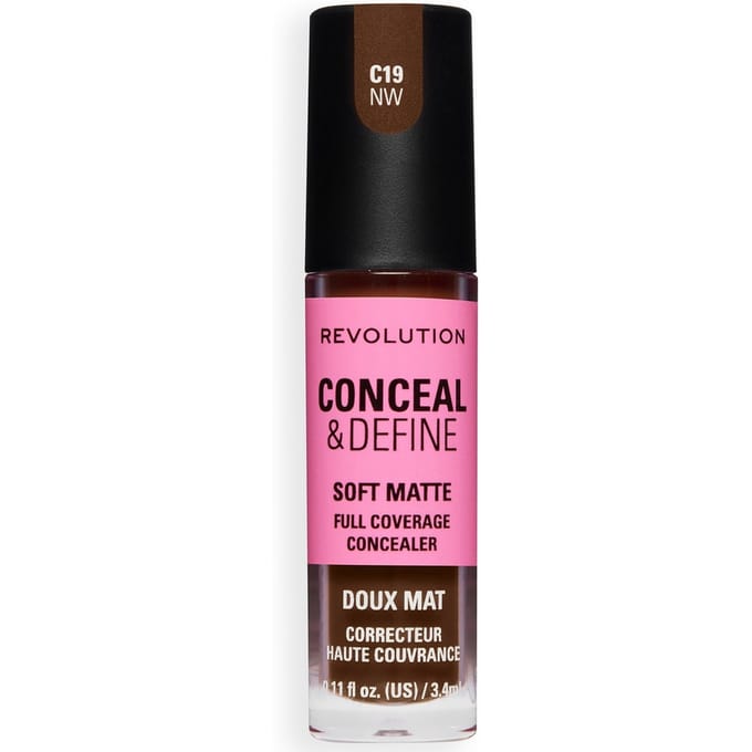 Revolution Conceal and Define Full Coverage Concealer (Various Shades) - C19NW