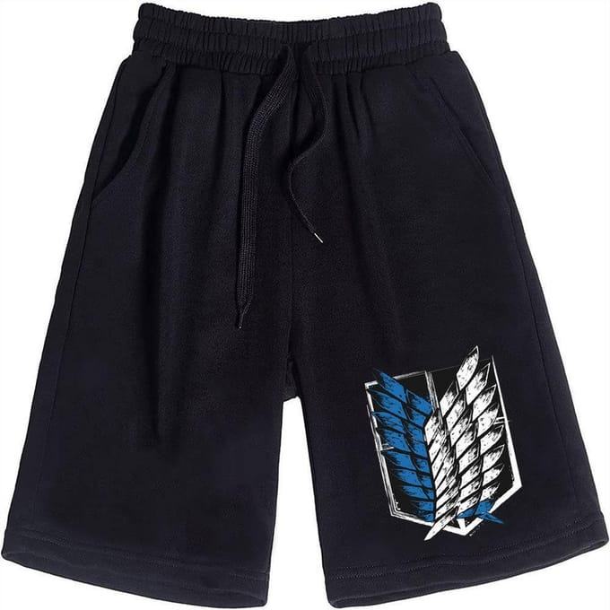 Shorts de Sport Décontractés d'Été pour Homme M black