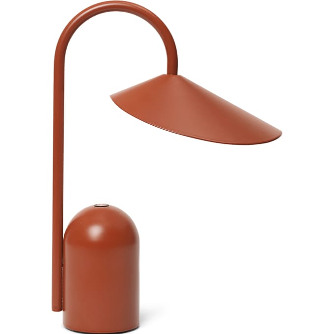 Ferm Living Arum draagbare lamp - oxide red