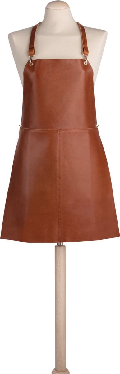 Boretti - Sophia Dames schort - leer maat L/XL - 100% Italiaan leer