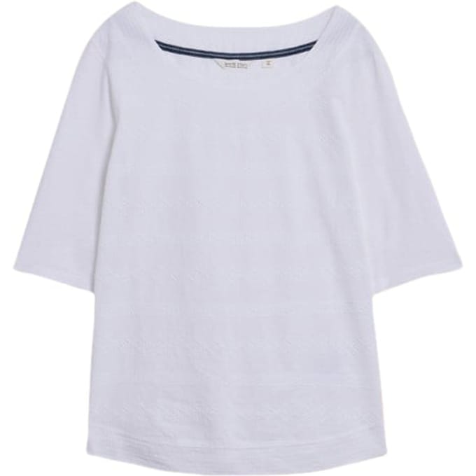 White Stuff Weaver Embroidered Top Brilliant White Taglia: 10 | Magliette intime Outlet | Donna | Bianco