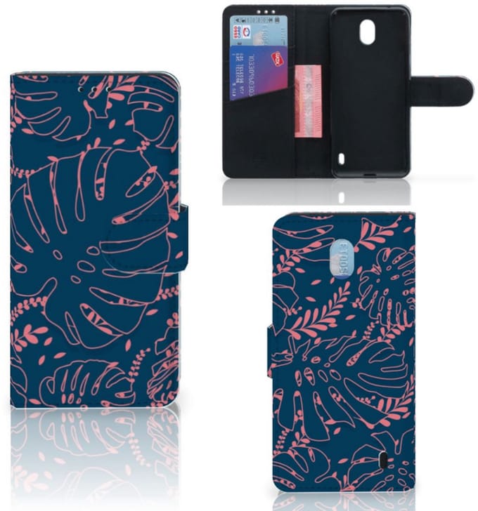 Nokia 1 Plus Hoesje Palm Leaves