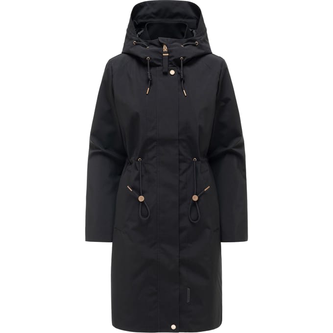 Marikoo dames parka Zilanda met capuchon