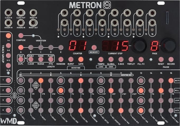 WMD Metron - sequencer