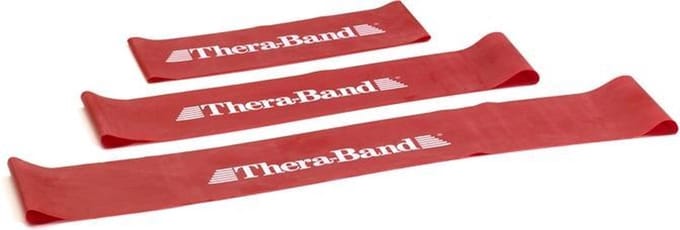 Thera-Band Loops 30 cm/12" medium - rood