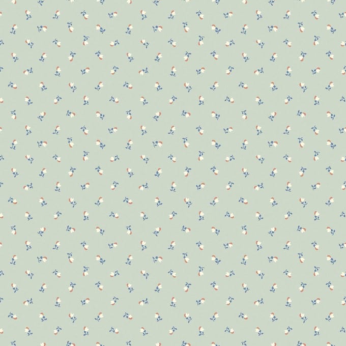 Boråstapeter Vliesbehang 7782 - Adorn - Bloemen Groen - 53cm x 10.05m