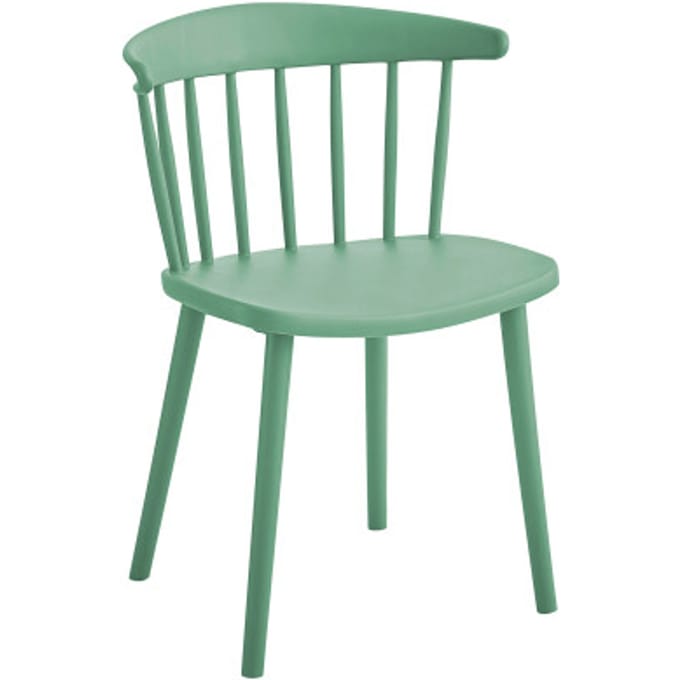 Leitmotiv - Stoel Viejo - Groen - 57x44x75 cm - Set van 4