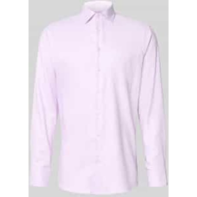 Regular fit zakelijk overhemd van zuivere katoen model 'New Kent Patch'