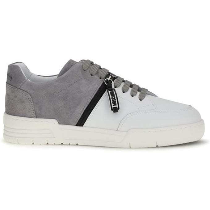 Moschino Multi-kleur Kalfsleer Bos Taurus Lage Sneakers