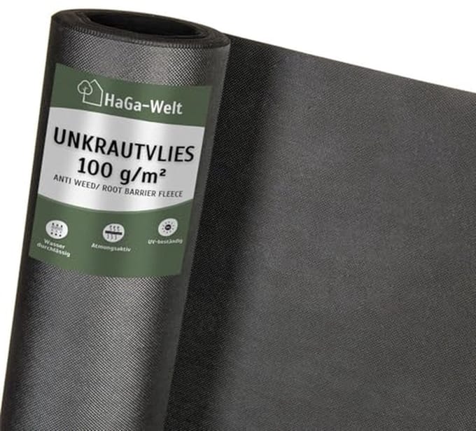 Onkruiddoek 100 g/m² - 1,2 m x 20 m voor Effectieve Onkruidbestrijding in de Tuin