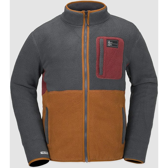Volcom Fleecer Full Zip Hoodie grijs