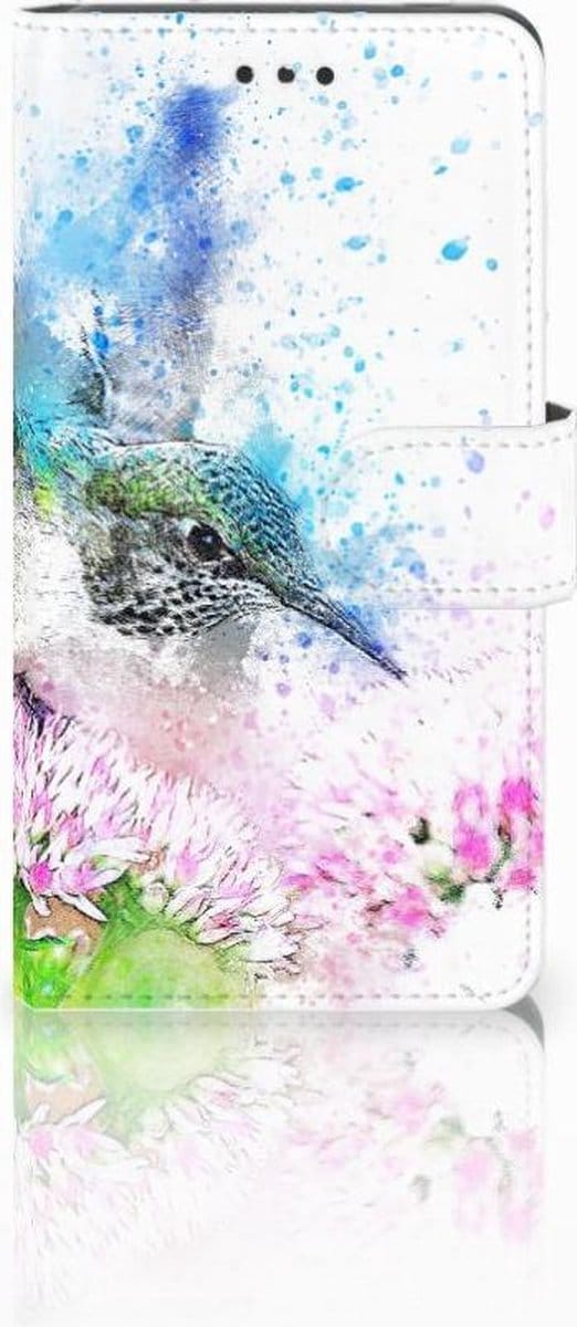 Book Case voor Hoesje Nokia 7 Vogel