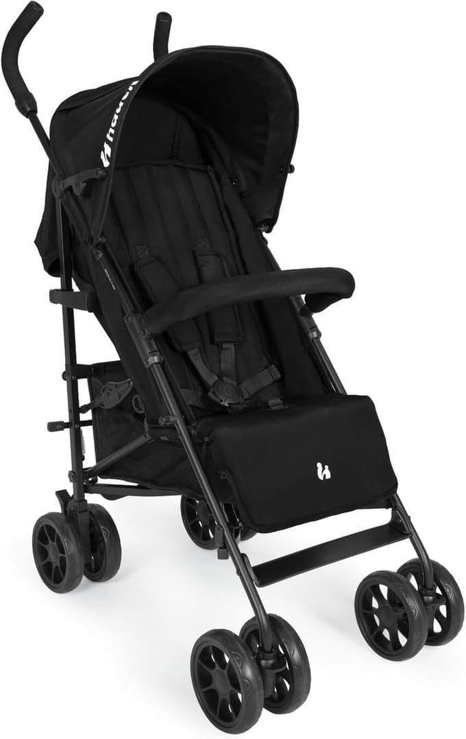 Lichtgewicht Reisbuggy - Compacte Kinderwagen - Reizen en Dagelijks - Extra Klein Inklapbaar - 7.6 kg - Zwart
