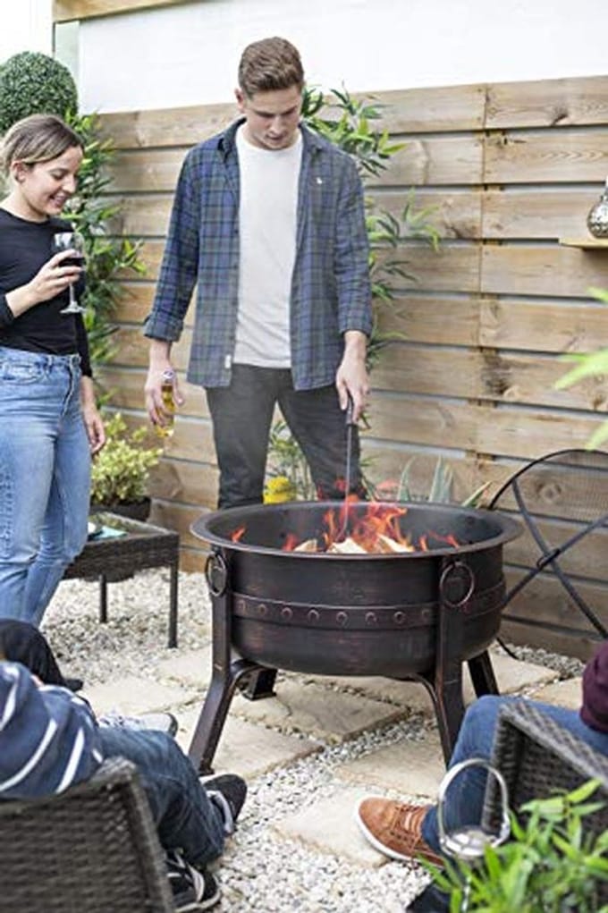 Vuurkorf 80x80x72 cm – buitenhaard voor warmte en sfeer