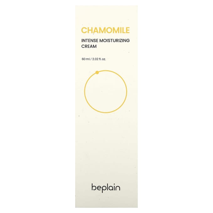 Beplain, Chamomile Intense Moisturizing Cream, 2.02 fl oz (60 ml) yellow