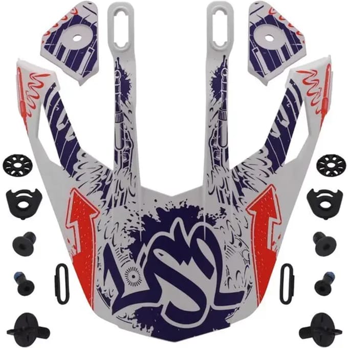 Vizier voor motorcrosshelm LS2 MX702 Fantasy