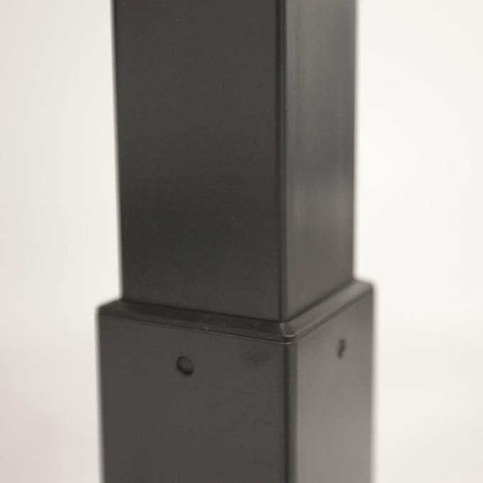Dextro Plus Hoek-opstelling elektrisch zit/sta bureau frame Wit (RAL9010) blad Honey Castello 180CMx200CM