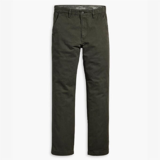 Levis Heren Authentieke Rechte Chino (Piraat Zwart)