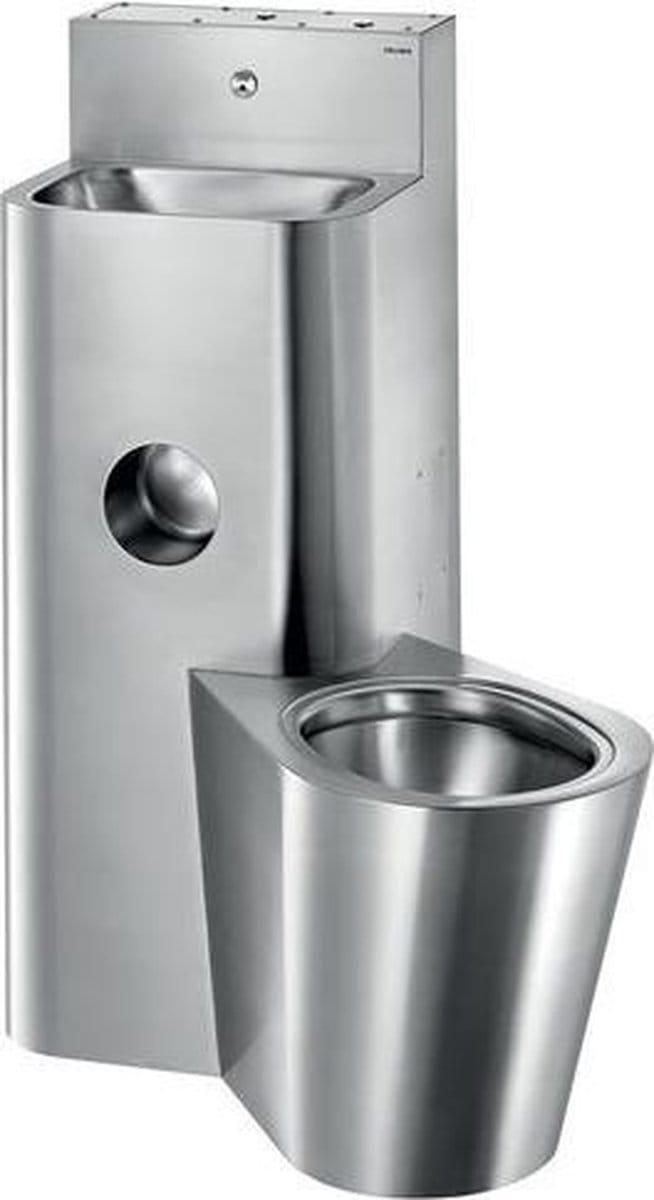 Combi KOMPACT - Wastafel staand toilet