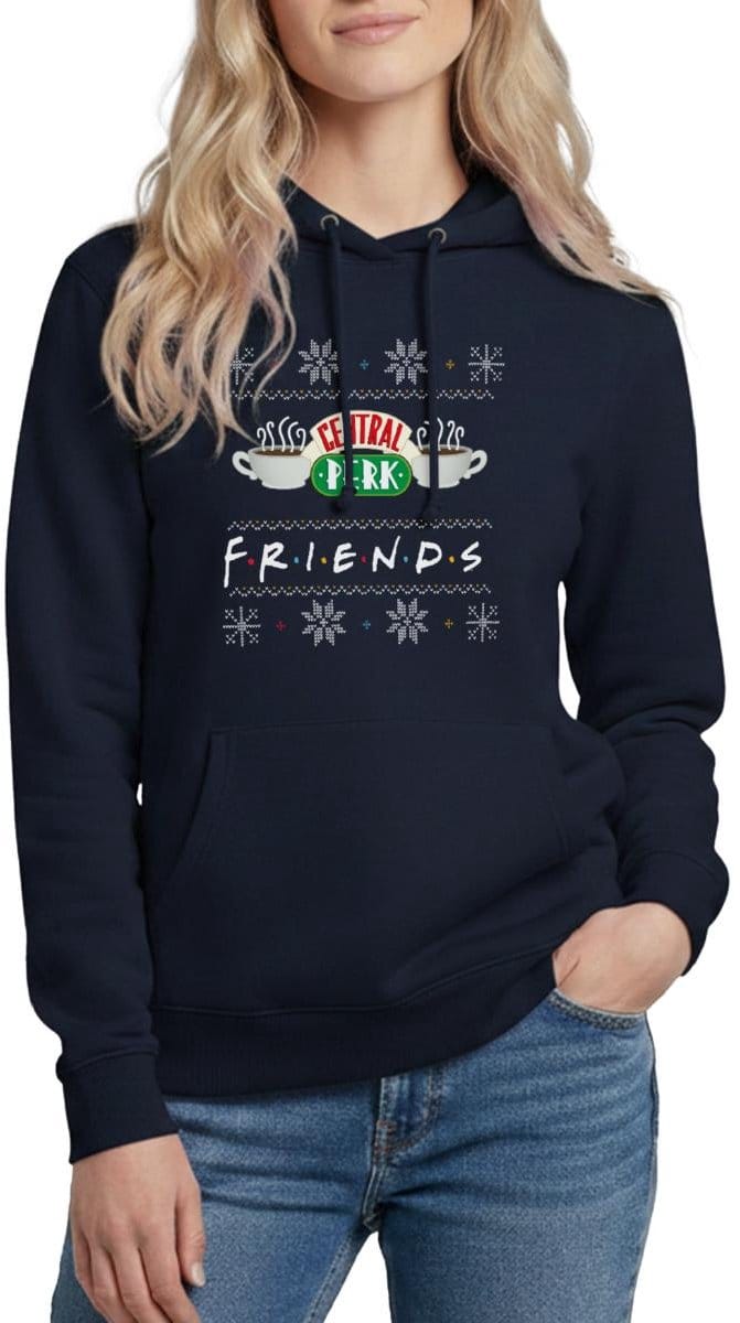 Friends Central Perk Lelijk Kerstmis Hoodie Dames