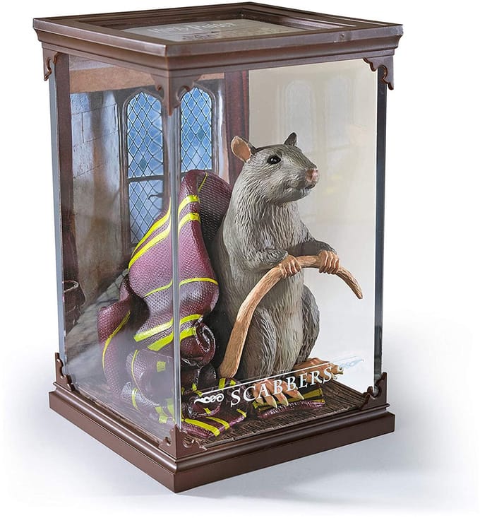 Noble Collection Harry Potter - Figuur - Magical Creatures №14 - Scabbers