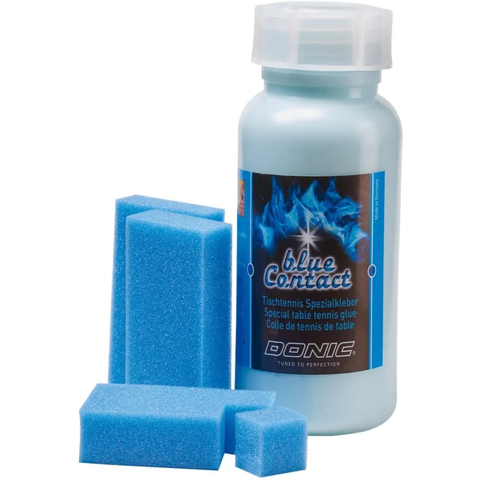 Tafeltennisracketbekleding lijm Donic Blue Contact