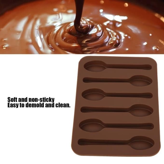 Moule a gateau Gâteau chocolat antiadhésif cuillère forme bricolage moule de cuisson-CET