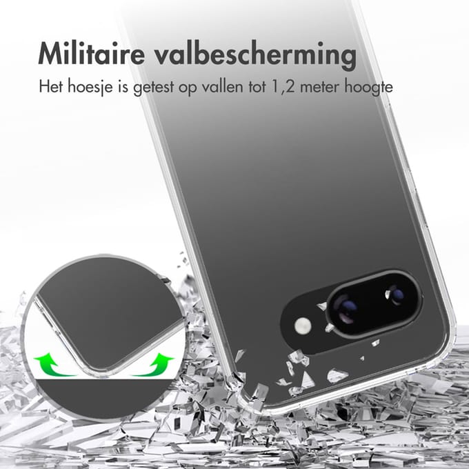 Accezz Hoesje - Geschikt voor Google Pixel 9a - Xtreme Impact Backcover 2.0 - Transparant