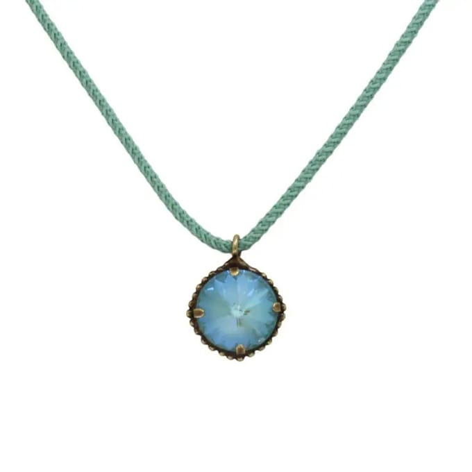 Sieradenketting metaal met Crystal(321 26N 24314 )