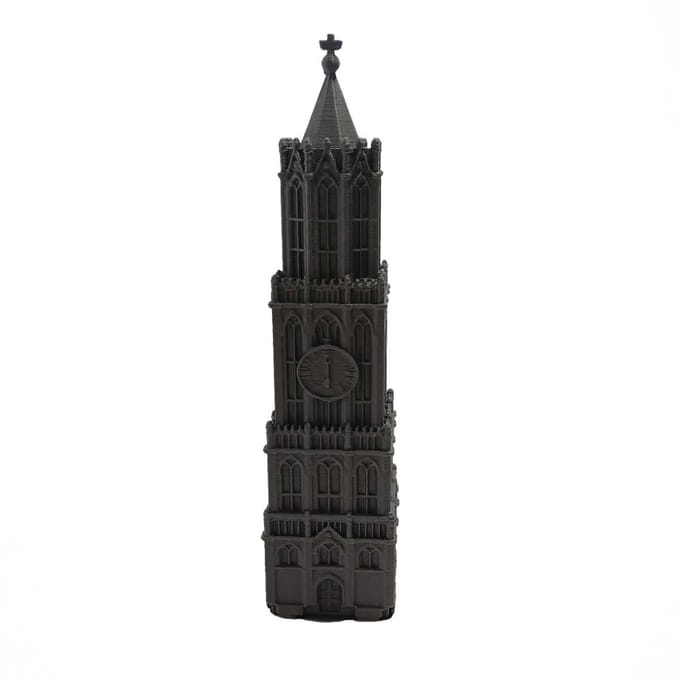 Domtoren Utrecht beeldje 15 cm