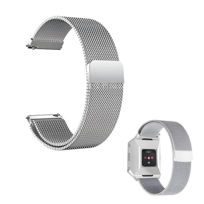 Dailygoods - Roestvrij Stalen Mesh Horlogeband met Magnetische Sluiting