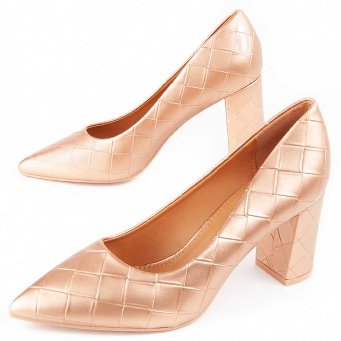Montevita Heel Shoe Sloon6 Goud