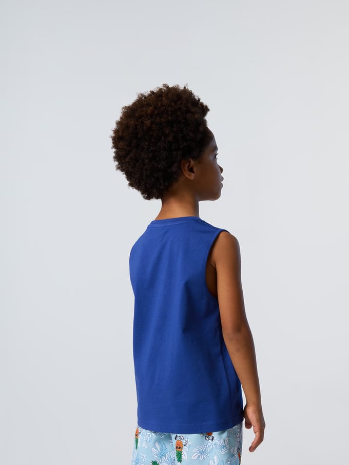 North Sails Tanktop met North Sails afdrukken