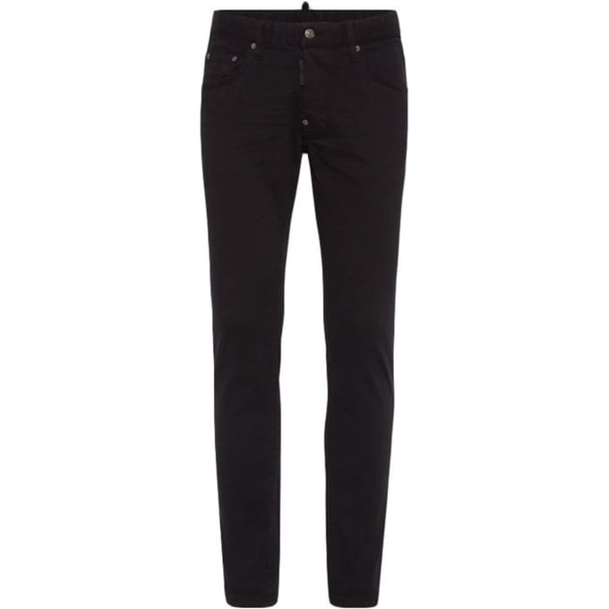 Dsquared2 Zwarte Skaterjeans