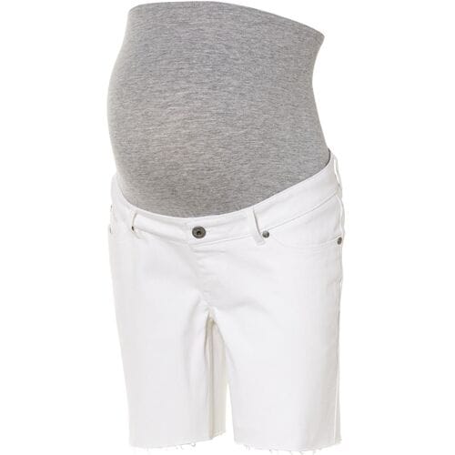ESMARA Dames zwangerschaps jeansshort (wit, 34)