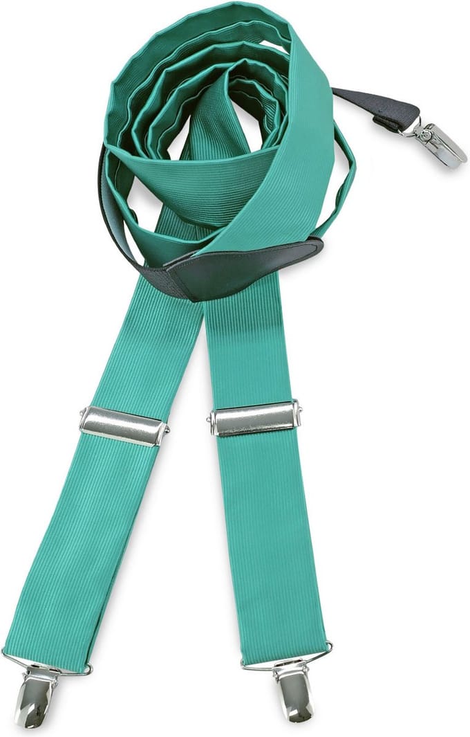 JB Collection - Bretels - bretels polyester stof mintgroen - mintgroen