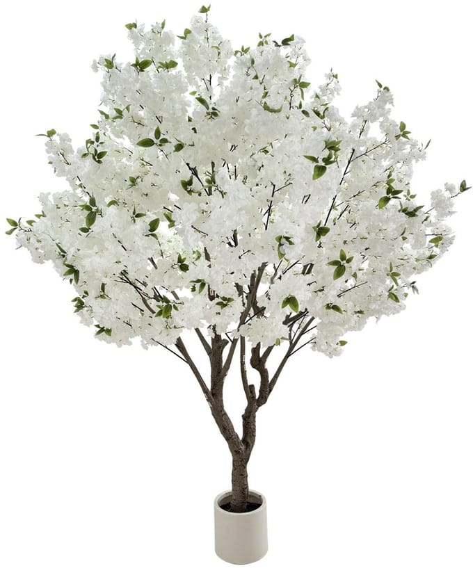 Kunstboom kersenbloesem XXL 250cm wit