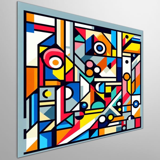 Kunstprint | Wanddecoratie | Dibond | 60 × 60 cm