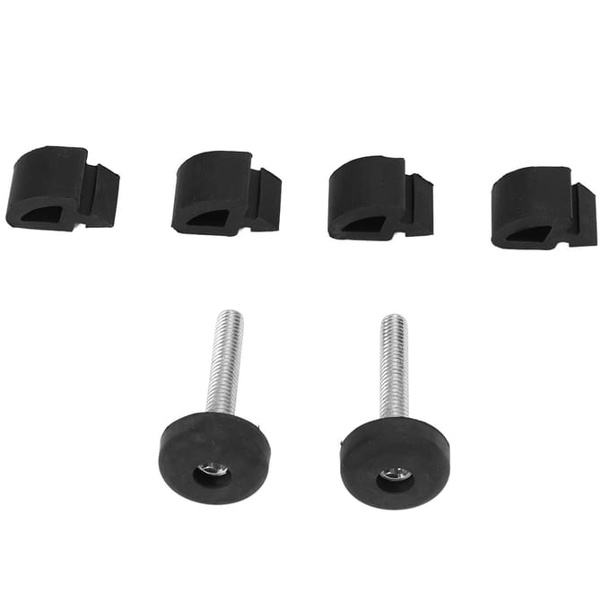 Motorkap Bumper Stop Stop Kussen Rubber Buffer Vervanging voor Chevy Truck 1967?1972 gray