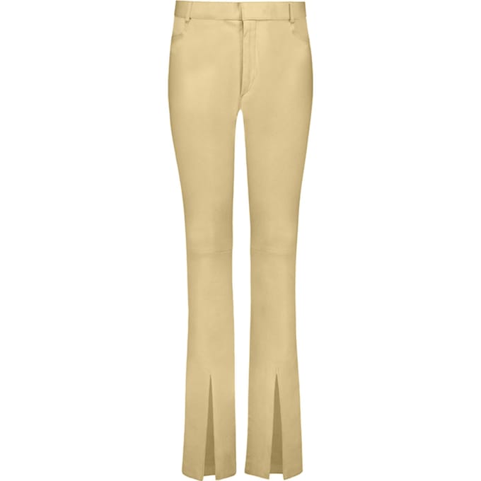Ibana Flag Latte Taglia: 36 | Pantaloni di pelle Outlet | Donna