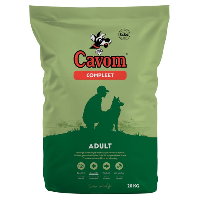 Cavom compleet Adult - geperste brokken - 20kg