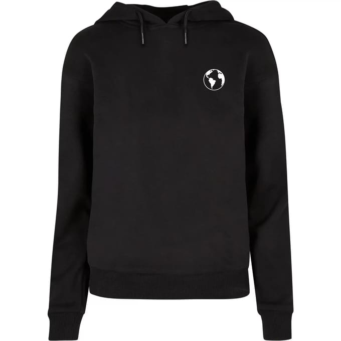 Dames Hoodie Merchcode Wording Explore The World Everyday