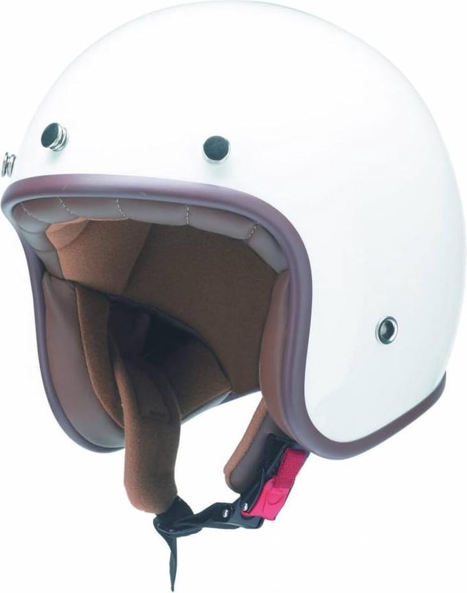 Redbike RB-767 retro jethelm wit maat XS