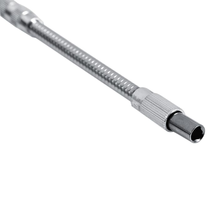 Tournevis d'extension de 14 pouces avec tige flexible et porte-embouts