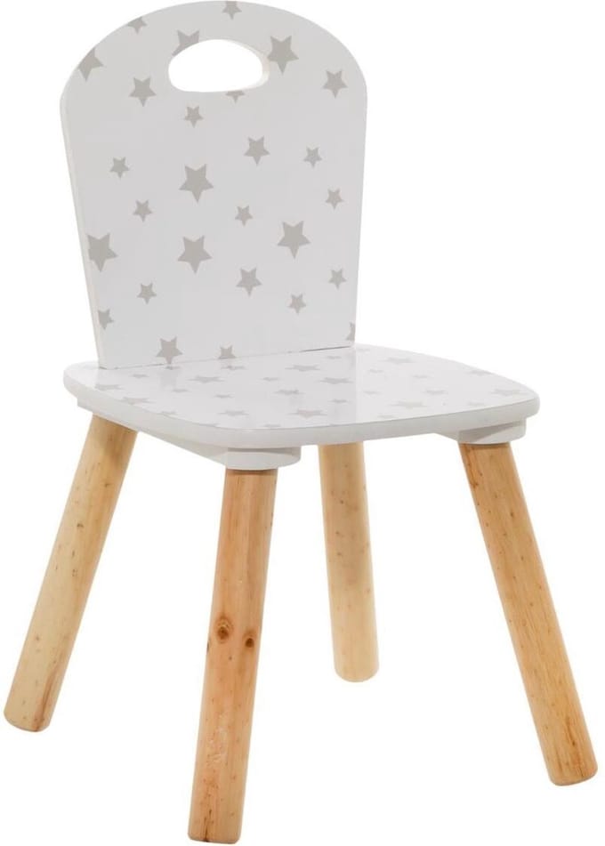 Eazy Living Kinderstoel Nuage Sterren Wit