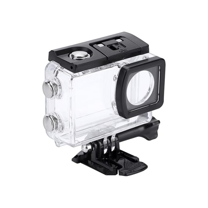 Onderwater Duikbehuizing Waterdichte Camerabehuizing voor SJCAM SJ6 Legend Camcorder black