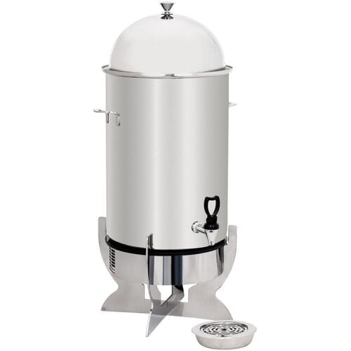 GGM Gastro Heißgetränkespender - 5 Liter - mit Induktion - Chrom Zilver