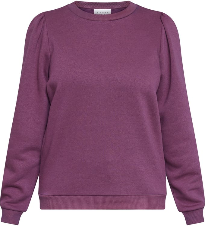 SISTERS POINT New.peva-puff - Dames Trui - Deep bordeaux - Maat M